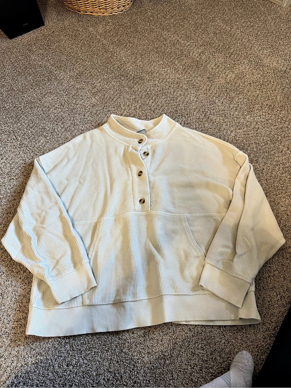 Arula Textured Pullover Size X Like New